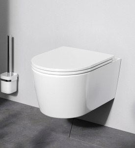 Подвесной унитаз AM.PM Func FlashClean C8F1700SC
