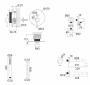 Смеситель встраиваемый Whitecross Y YSET06BL для ванны и душа