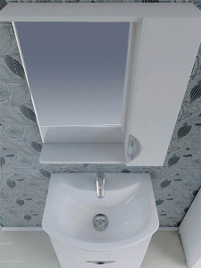 Шкаф-зеркало Vigo Callao 500 / 600 / 700 / 800, 52х70, белый