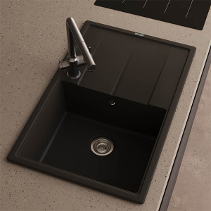 Кухонная мойка Abber Quarz AQ2904B / AQ2904G / AQ2904S / AQ2904W