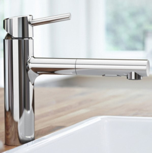 Смеситель для кухонной мойки Grohe Concetto 30273001 с выдвижным изливом
