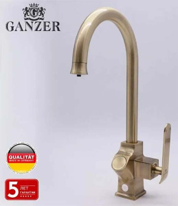 Смеситель для кухонной мойки Ganzer GZ26025-D под фильтр