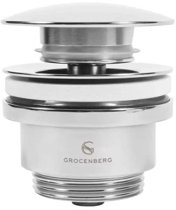 Донный клапан Grocenberg GB106 хром