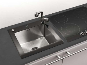 Кухонная мойка Tolero Ceramic Glass TG-500 W