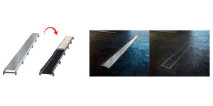 Душевой трап AlcaPlast APZ13-Double9 550 / 650 / 750 / 850 / 950, 55 см