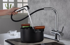 Смеситель для кухонной мойки Timo Saona 2346/00FL