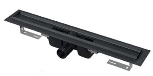 Душевой трап AlcaPlast APZ1 Black 650 / 750, 65 см