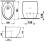 Напольное биде Laufen Il Bagno Alessi One 832971