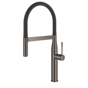 Смеситель для кухонной мойки Grohe Essence 30294A00 / 30294AL0, темный графит глянец