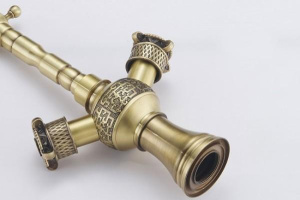 Смеситель для кухонной мойки ZorG Antic A 3004K-BR