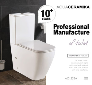 Напольный унитаз Aquaceramika Mikado AC1228A, белый