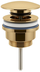 Донный клапан Wellsee Drainage System 182141000 / 182142000, золото