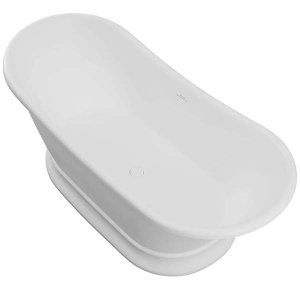 Ванна из искусственного камня Allen Brau Solid Stone Krion Classic 2.35004.21