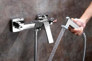 Смеситель для биде Lemark Unit LM4518C с гигиеническим душем