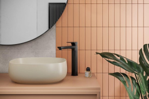 Смеситель для умывальника Armatura Mokait Black 5532-612-81