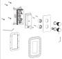 Смеситель встраиваемый Omnires Contour CT8036GLB (1 функция) термостатический