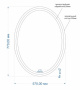 Зеркало Cersanit Led 040 Design