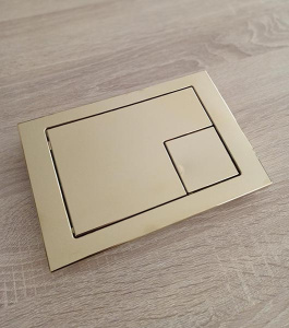 Кнопка для инсталляции KK POL M10 SPP/374/BG/K / SPP/374/SG/K, золото