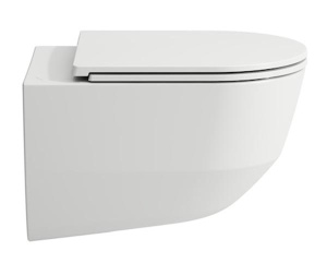 Подвесной унитаз Laufen Pro Rimless 8.2096.6.400.000.1 LCC безободковый, белый
