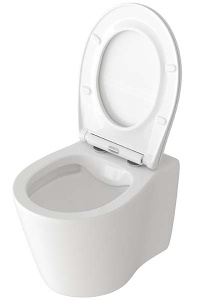 Подвесной унитаз Grossman GR-4459S безободковый с крышкой Soft Close