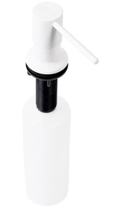 Дозатор для моющих средств Rea white round BAT-05003