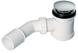 Сифон для ванны McAlpine HC26-IOF-95-CB Click Clack