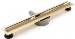 Душевой трап Rea Neo Slim Pro L Gold Mirror 50 / 60 / 70 / 80 / 90 / 100, 50 см