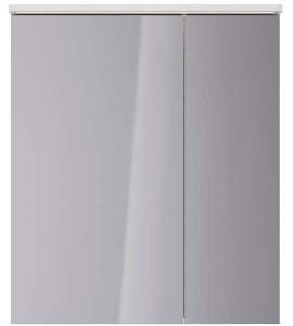 Шкаф-зеркало Lemark Zenon 70 / 80, 70х80, белый глянец