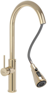 Смеситель для кухонной мойки Rea Nest Gold REA-B2058