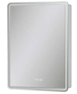 Шкаф-зеркало Equil Nice LED 60 с часами