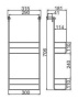 Полка Gappo G333-2