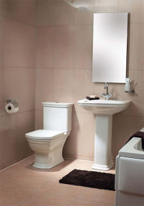 Напольный унитаз Vitra Serenada 9722B003-7203 (сиденье Soft Close), белый