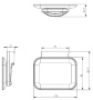 Мыльница Grocenberg AC0058 черный матовый