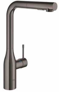Смеситель для кухонной мойки Grohe Essence New 30270A00 / 30270AL0 / 30270BE0 / 30270DA0 / 30270DL0 / 30270GL0 / 30270GN0, темный графит глянец