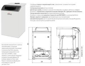 Газовый котел с чугунным теплообменником FERROLI PEGASUS D 45