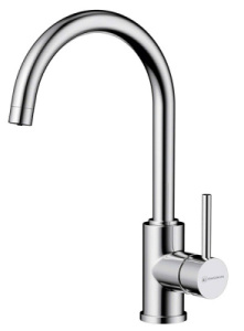 Смеситель для кухонной мойки Omoikiri Shinagawa 2 Plus-BN / 2 Plus-C с подключением к фильтру воды, хром