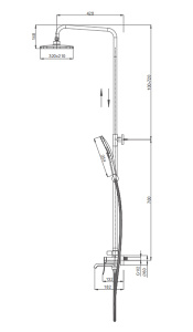 Душевая стойка Splenka S31.24