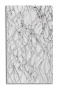 Зеркало Boheme Linea 535 белое / серебро