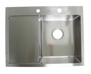 Кухонная мойка Wisent WS-37851-R-114 / WS-37851-L-114 с коландером и дозатором, 78х51 L, сатин