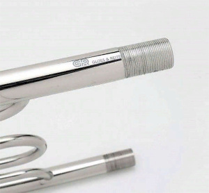 Полотенцесушитель Gloss&Reiter Twist ПМ3 50 (1.1/4").1 боковое подключение, 50х80 1 1, 4 дюйма