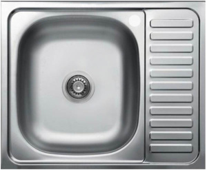 Кухонная мойка Kromevye ЕС 216 D / ЕС 217 D, 60х50, декор