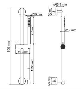 Душевой гарнитур Wasserkraft A142