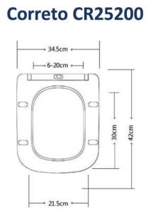 Подвесной унитаз Taliente Coretto CR25200