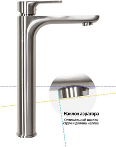 Смеситель для умывальника Hansberge H2099NK
