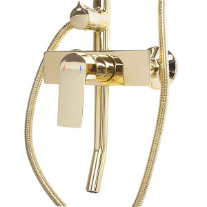 Душевая стойка Rea Maximus gold REA-P2410