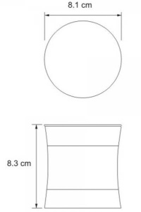 Стакан Wasserkraft Wern К-7579 косметический