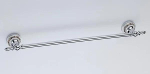 Планка с крючками Savol S-06874A / S-06875A / S-06876A, 48 см 4 крючка, хром