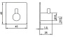 Крючок Ledeme L215B-4