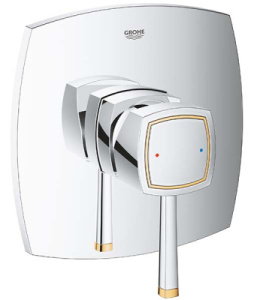 Смеситель встраиваемый Grohe Grandera 24067IG0 (1 функция), хром, золото