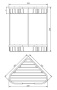 Полка Omnires Uni UN3515ACR